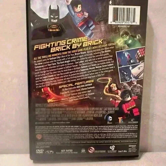 Lego Batman: The Movie DC Superheroes Unite (DVD, 2013) - Picture 2 of 3